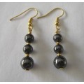 Hematite Earring