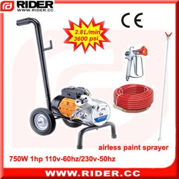 750W 1HP Trolly Airless Paint Sprayer