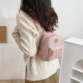 Bolso de mochila pequeño de cuero para chicas adolescentes