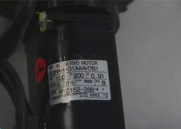 SGMAH-01AAAH761 Yaskawa Low Speed Servo Modular Controller