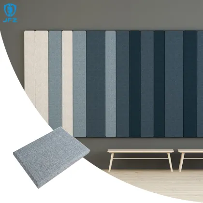 Fabric Acoustic Panel Glass Fibre Soundproofing Material