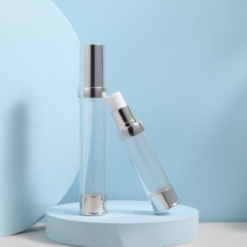 AS Airless Bottle Wholesale OEM Transparent Airless Lotion Bottle with Pump Supplier