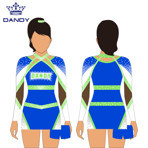 Jeugd Lange Sleeve cheer Costume