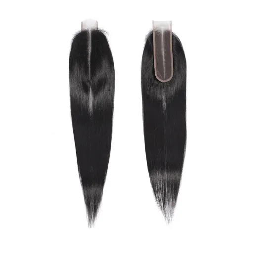 Wholesale Straight Kim K 3*4. 13*4 Human Hair Lace Closure With Baby Hair