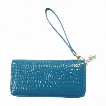 New Arrival Fashionable/Stylish PU Women's Wallet Purses, Customized Designs Available Lady Handbag