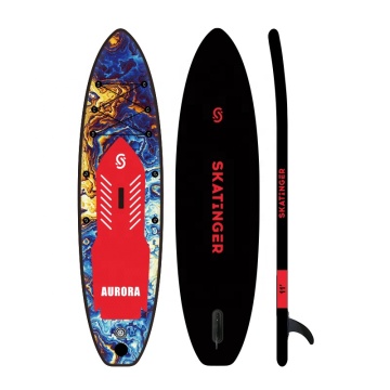 China Factory Whole OEM Double Layer Black Paddleboard ISUP Inflatable SUP Board for Water Play and Surfing