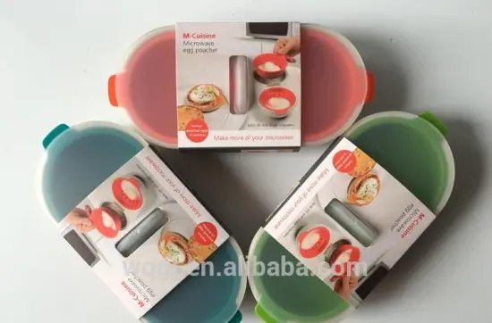 Creative Blister Card Plastic Egg Poacher with High Quality