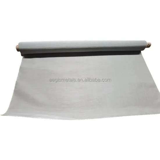 0.45mm to 0.5mm AISI310 310S Stainless Steel Wire Mesh Screen - 20 Mesh, 60-70 Micron