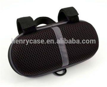 Portable bicycle speaker bag