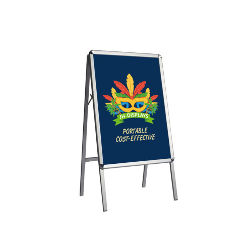 Pavement Sign Display Frame Stand A Poster Board