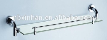 bathroom accessories wall mount glass shelf, bathroom glass shelf