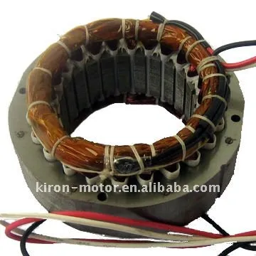 motor stator coil air cooler