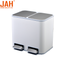 JAH Recycling Stainless Steel Sortable Waste Litter Can