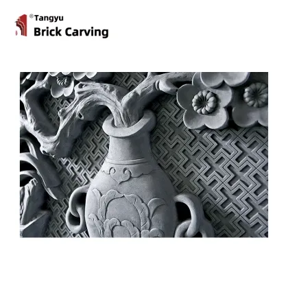 Bogu Brick Carving Plum Orchid