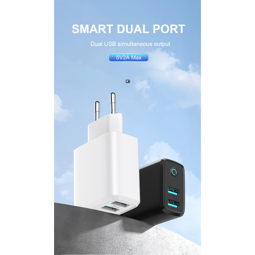 Dual USB MultipUrpose Dual USB Smart Wall Charger