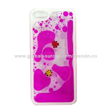 Crystal case in private mould with special design, for iPhone 5/5