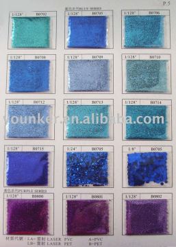 Colorful Christmas Decoration Polyester Glitter Powder KG