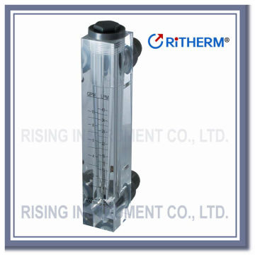 LZM Panel Mount Acrylic Flowmeter