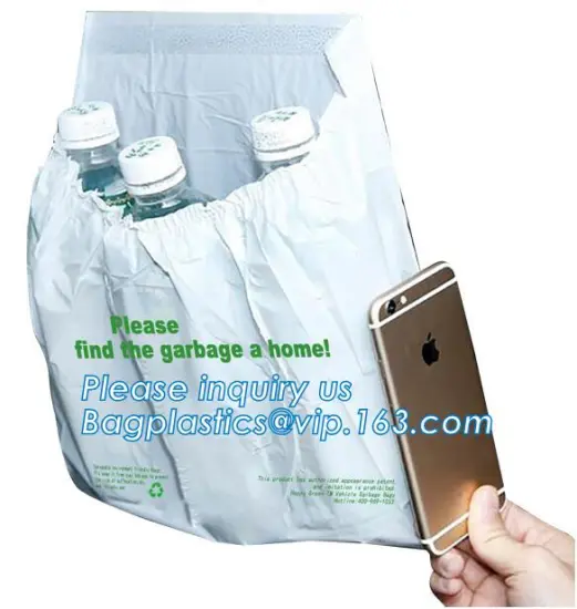 Biodegradable Garbage Bag/Waste Bags/Bin Liner, biodegradable trash bag bin liners garbage bag on roll, Oxo biodegradable Can li