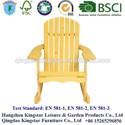 wood adirondack chair