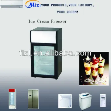 -25 degree Low temperature upright freezer, Ice cream freezer ,Upright freezing showcase
