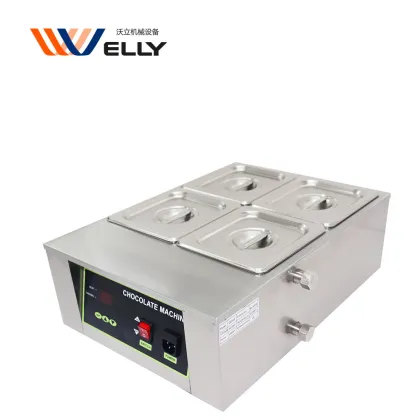 Electric Stainless Steel Chocolate Melting and Tempering Machine for Dark Chocolate