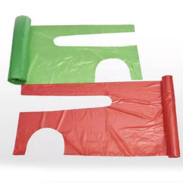 Custom Portable Plastic Red Garbage Bag Trash Rubbish Refuse Bags 100% Brand-New Polyethylene Made