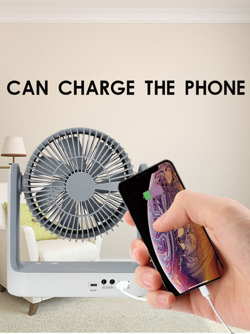 small solar fan