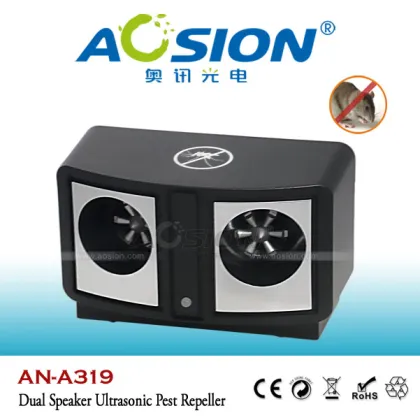 Dual Speaker ultrasonic pest reject , electronic mice repellent, insect reject