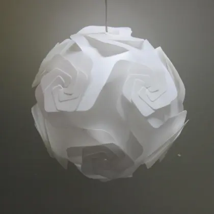 Contemporary Creative IQ Jigsaw Lampshade