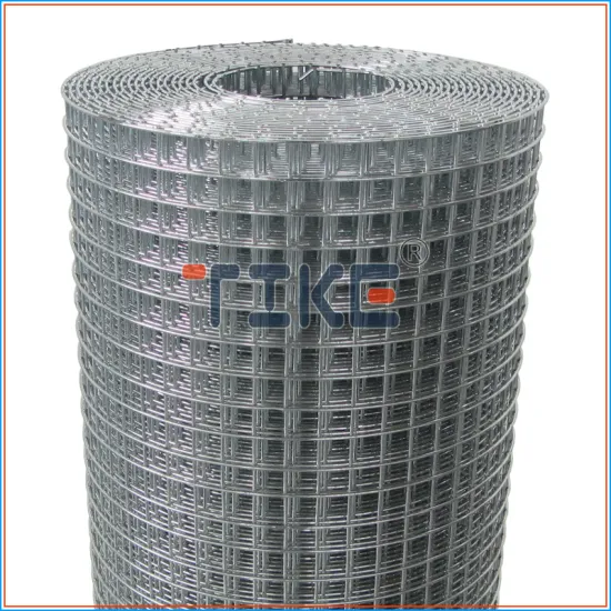 1X1 Galvanized Steel Iron Wire Mesh - Electro Welded Wire Mesh
