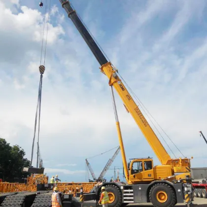 XCM G RT80 Grove 80 Ton Mobile Crane Truck - Low Price for Sale from China