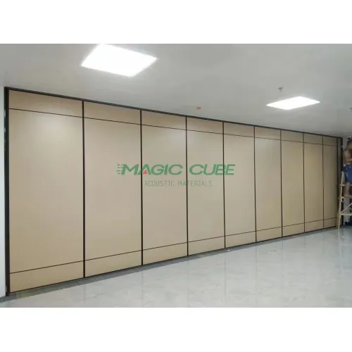 Hotel acoustic sound insulation movable room partition