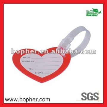 new designed fashional wedding luggage tag