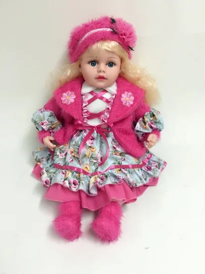 20" Rose Red Clothes Vinyl Doll