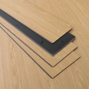 Hot Selling Waterproof SPC Flooring for Home and Office - No Formaldehyde PVC Hybrid Square Edge Flooring