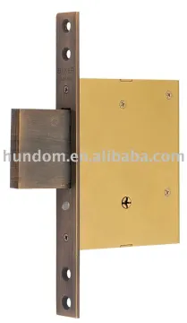 Brass mortise lock