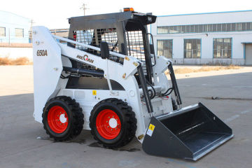 manual joystick skid steer loader