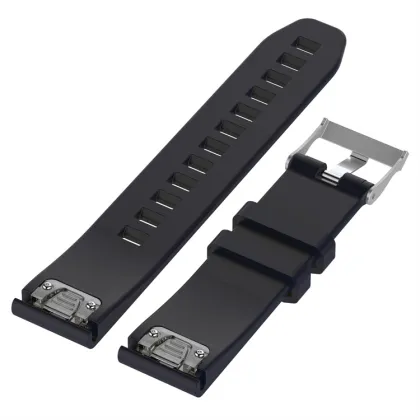 Quick Released Silicone Rubber Watch Strap Band Replacement for Fenix 3 HR