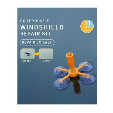 Easy Windshield Repair Kit: Glue for Car Window Glass Repair