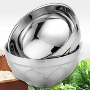 Stainless Steel Bowl Anti-scalding Household Tableware