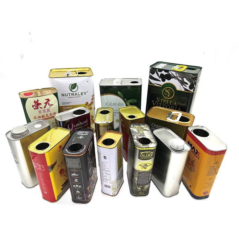 olive oil tin cans