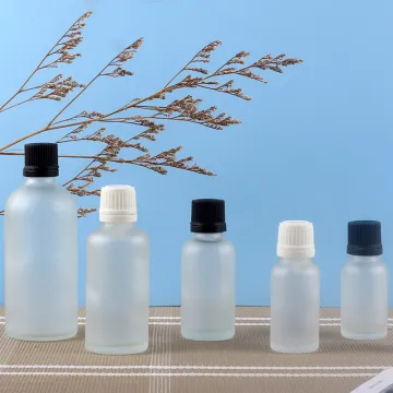 Frosted Bottles Cosmetic Glass Essential Oil Bottle