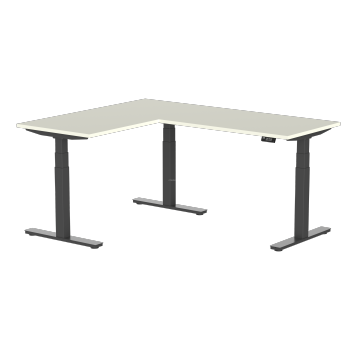 Affordable Modern Ergonomic Computer Desks with Electric Height Adjustment for Home or Office Workstations
