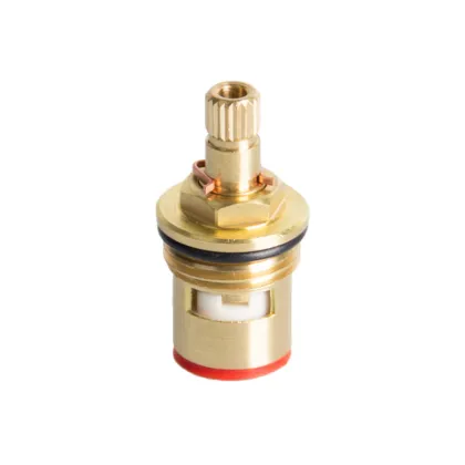 Ceramic Disc Shower Faucet Cartridge - Single Joystick Design