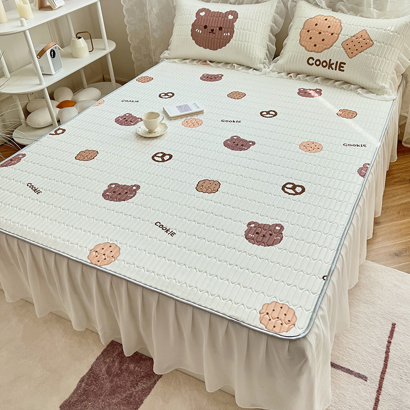 Bộ váy duvet cảm giác mát mẻ với bộ vỏ gối