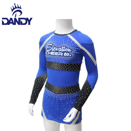 Custom cheerleading apparel sexy cheer uniform cheer apparel