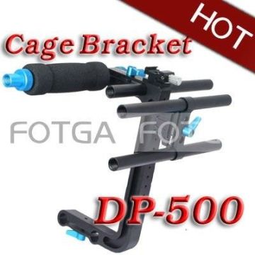 Fotga Dp500 System C-shape Cage Bracket 15mm For Dslr Rig Hdslr Hdv/5d Ii 7d 600d 60d