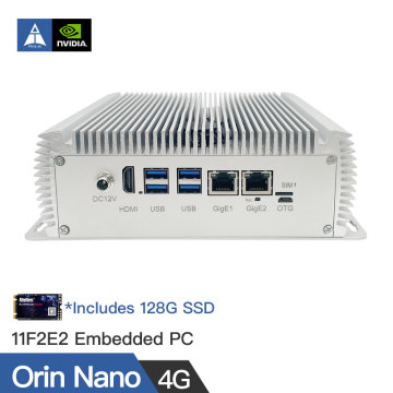 Jetson Orin Nano 4G 20T Edge Computer - PLINK 11F1E2-ONO4G-128G