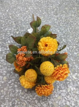 30cm Long table wedding cakes decorative home decor fake plastic fabric Mexico's milk chrysanthemum daisy flowers ELJ02 27X37